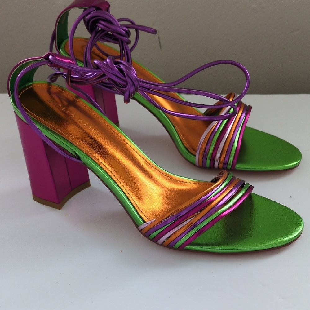 ❌Last Chance Colorful Strappy Women's Heels - Picture 2 of 4